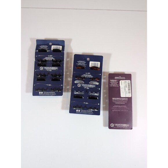 Lot Bundle Goody Medium Claw Clips 6 count Goody Mini Claw Clips 15 count - Picture 5 of 8